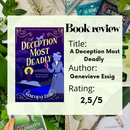 Cover picture A deception Most Deadly book review